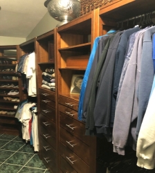 Walk In Closet Organizer Shoe Rack Setup